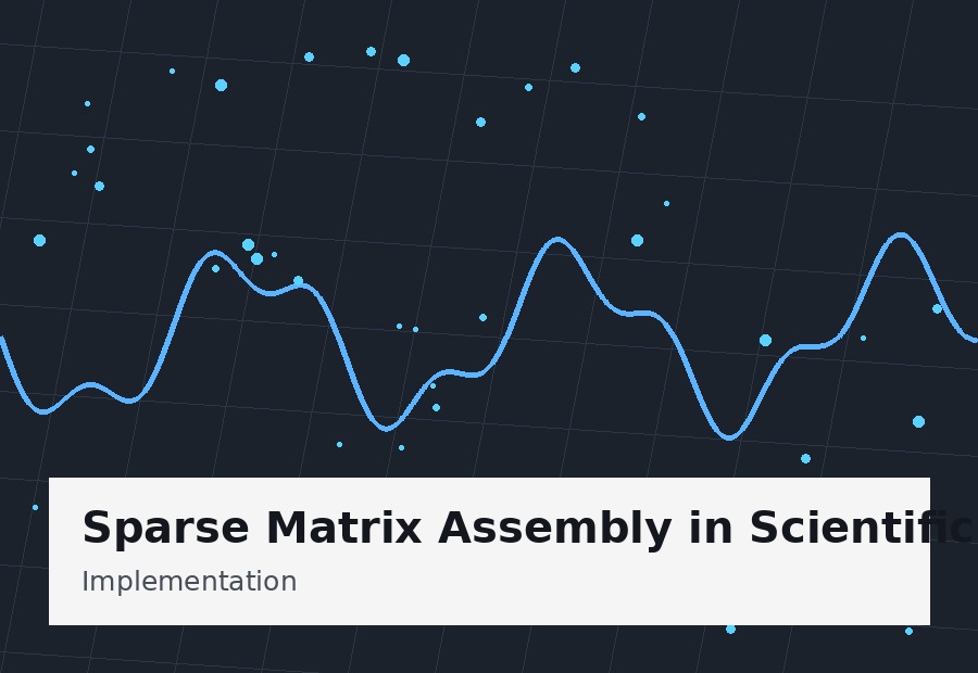 Sparse Matrix Assembly in Scientific Computing