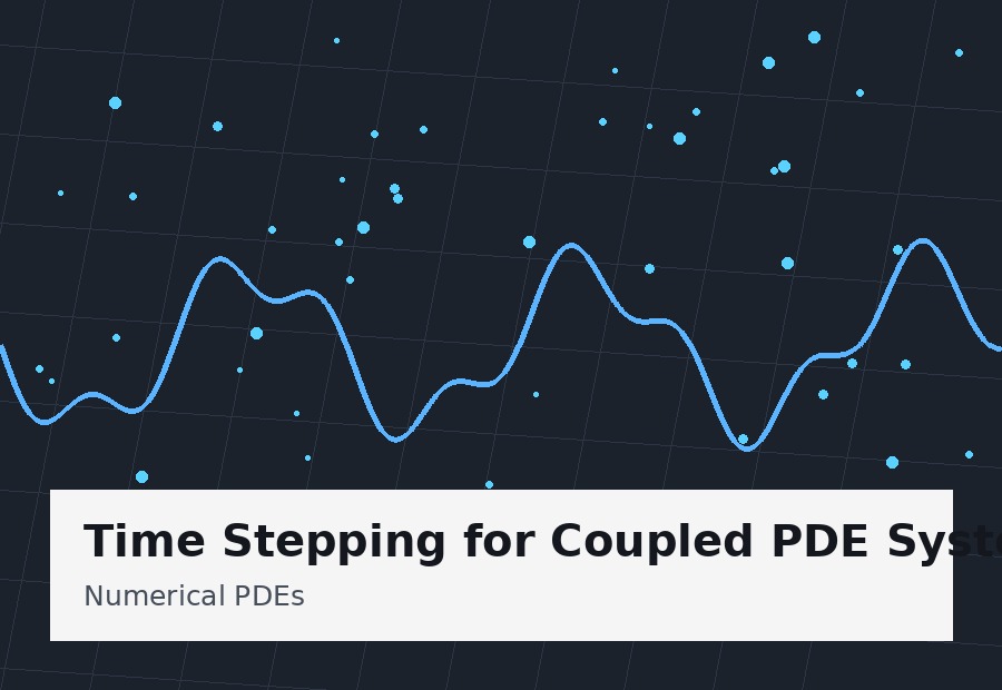 Time Stepping for Coupled PDE Systems