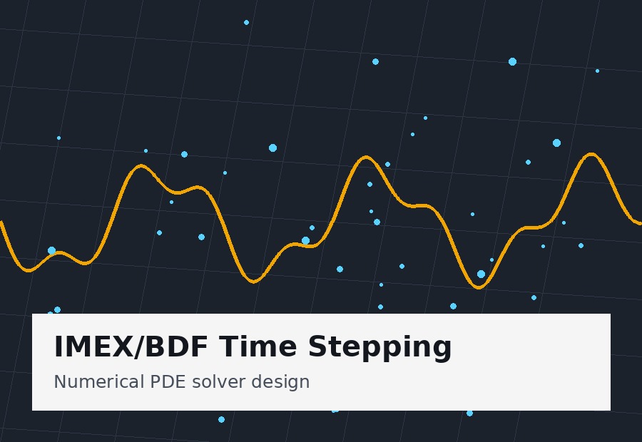 IMEX/BDF Time Stepping
